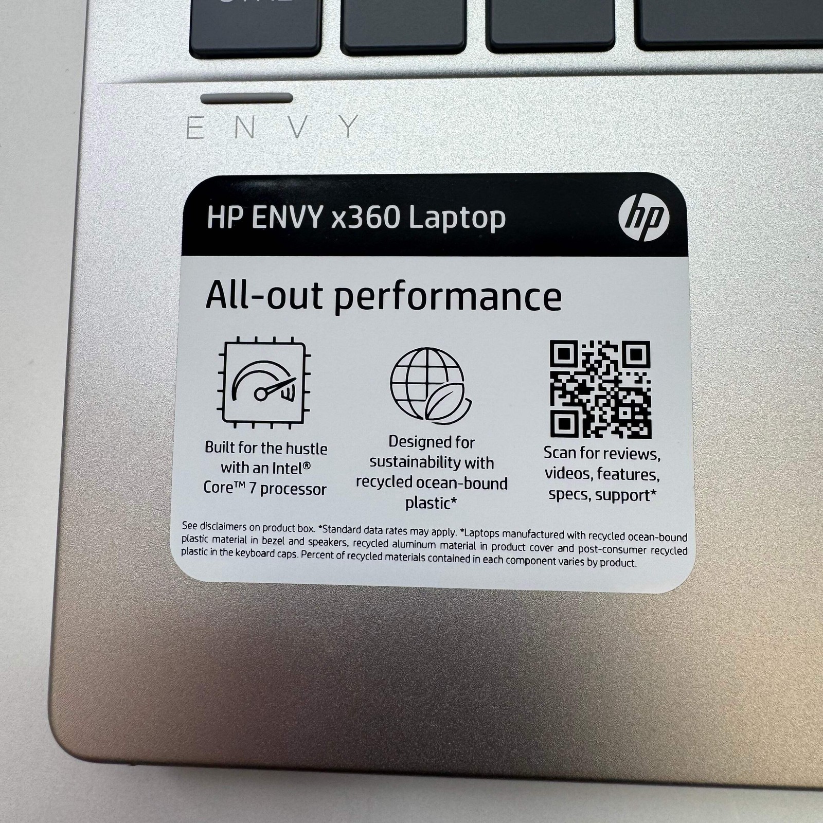 HP Envy x360 2 in 1 Laptop AX211NGW 14″ Core 7 150U 1.8GHz 16GB RAM 1TB SSD w/ c