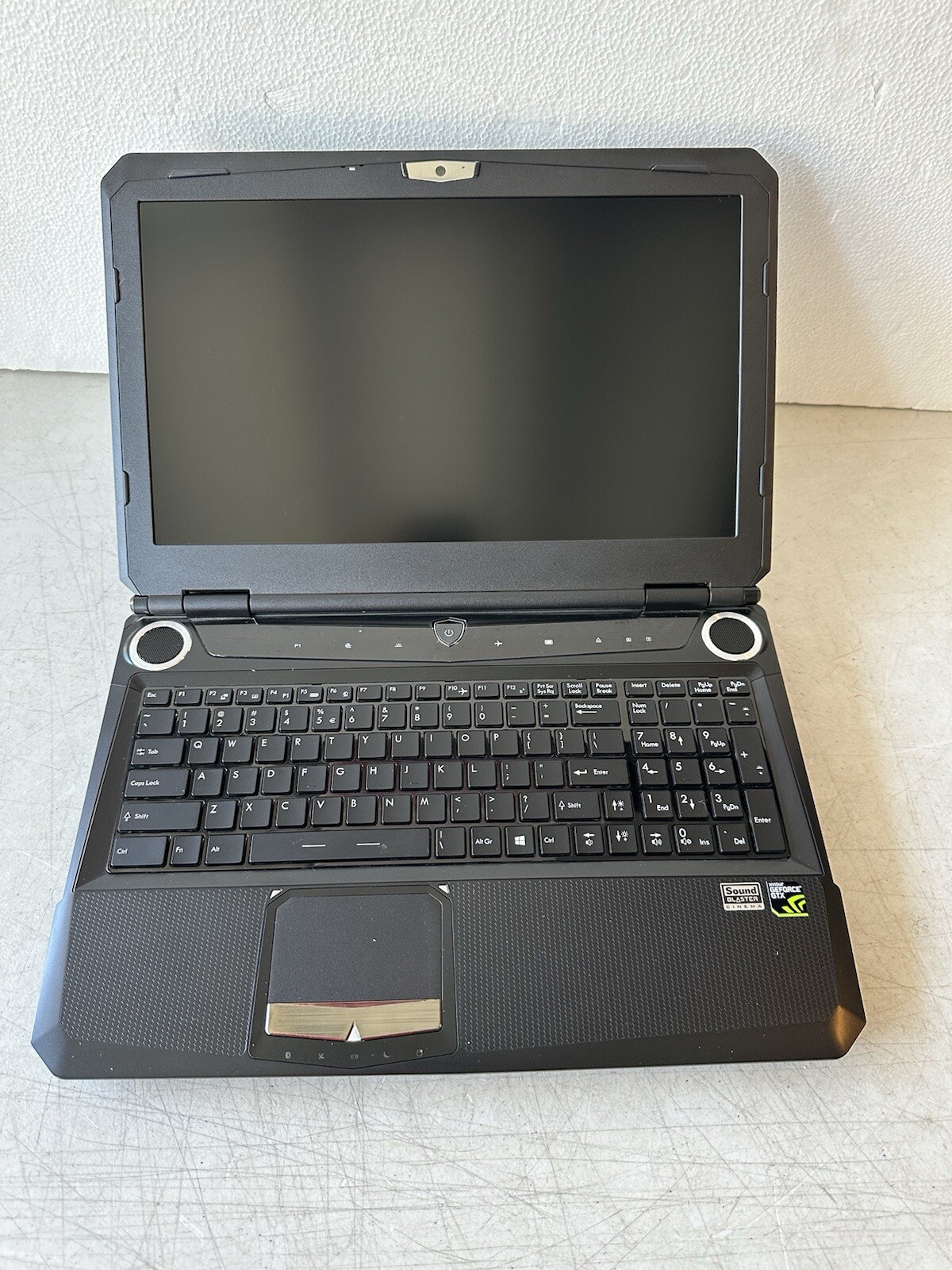 MSI MS-16f4 laptop I7-4810MQ CPU 16GB ram 128GB SSD NVIDIA GEFORCE GTX W10