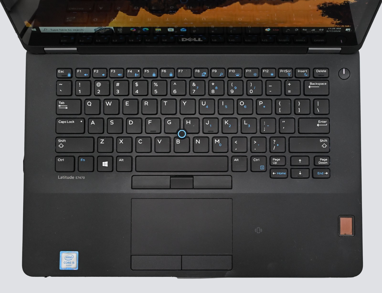Dell Latitude E7470 i5-6300u 2.4GHz 8GB RAM 256GB SSD Win 10P – NO BATTERY