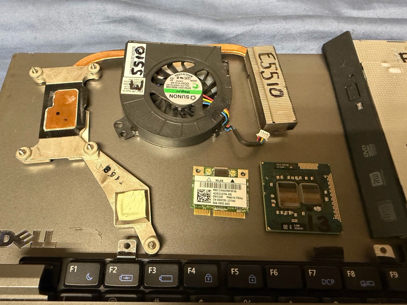 Dell Latittude E5510 Laptop Parts