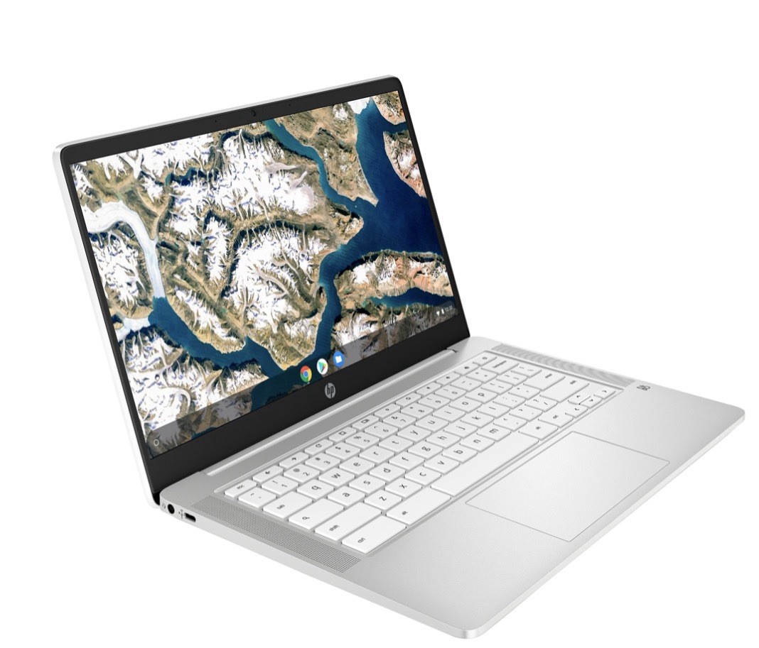 HP 14a-na0122od Chromebook, 14″ Screen, Intel® Pentium®, 4GB 64 eMMC 4N1B0UA#ABA