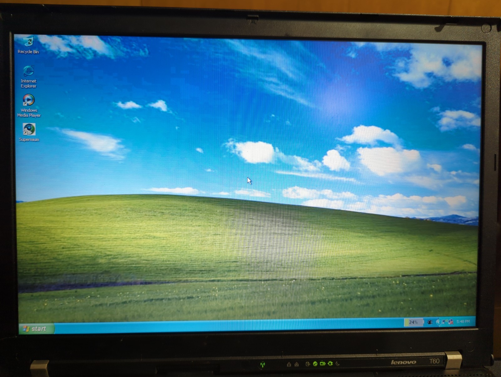 IBM ThinkPad T60 Vintage Laptop Core Duo 1.66GHz 240 GB SSD 3GB RAM Windows XP