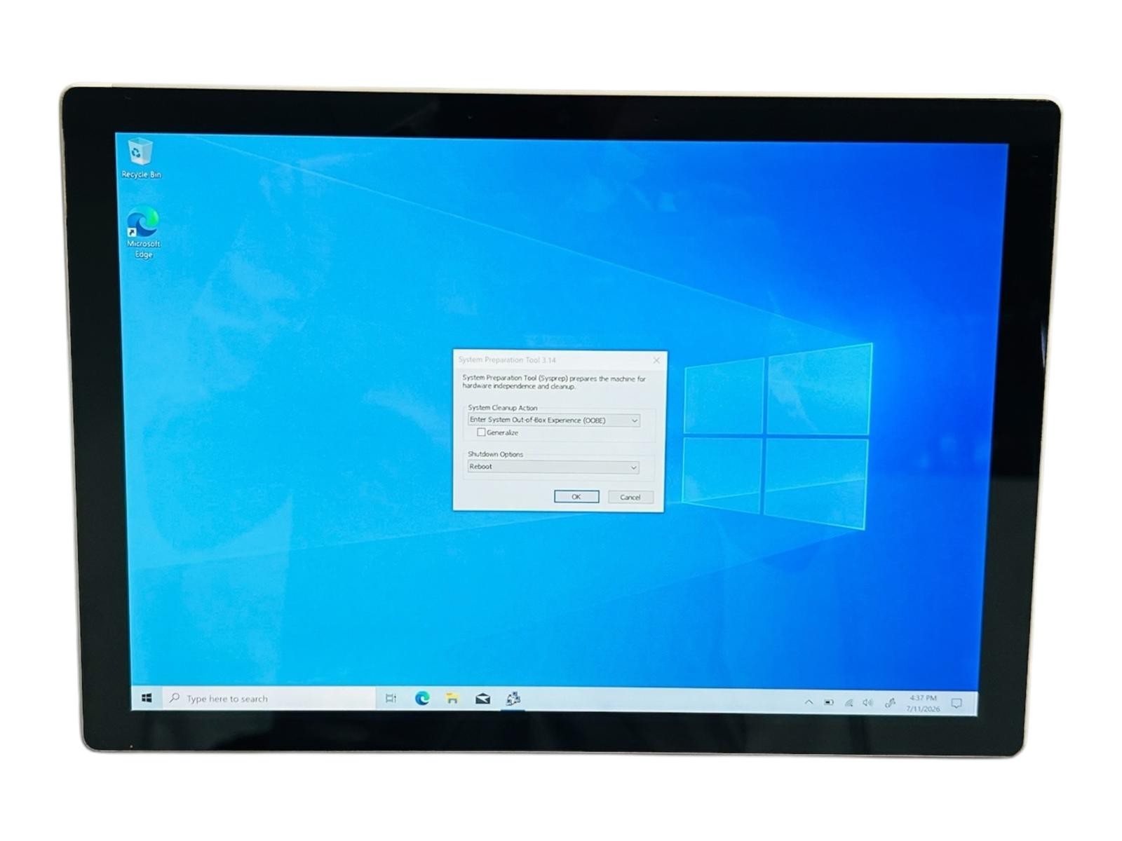 Microsoft Surface Pro 7 – 12.3″ Touchscreen – Core i5 – 8GB – 128GB