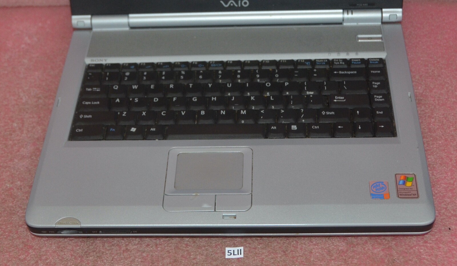 Vintage Sony PCG-K45 Vaio Laptop_Pentium 4 CPU @ 3.20 GHz_448MB RAM_80GB HDD.