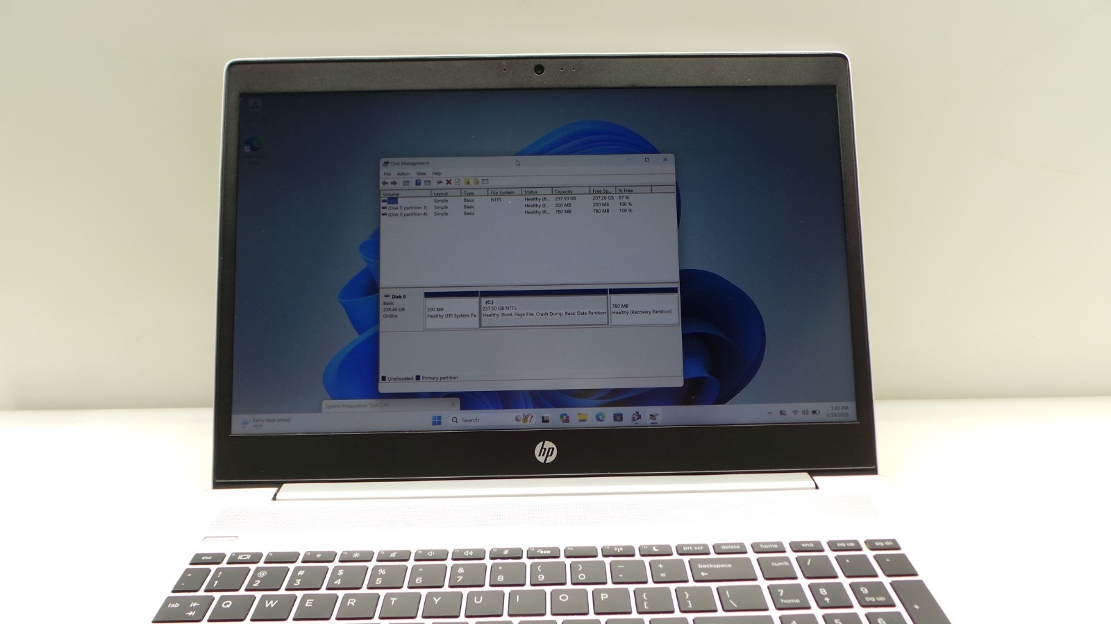 HP ProBook 455 G6 | 15.6″ | AMD Ryzen 5 2500U | 8GB RAM 256GB NVMe | WIN 11 PRO
