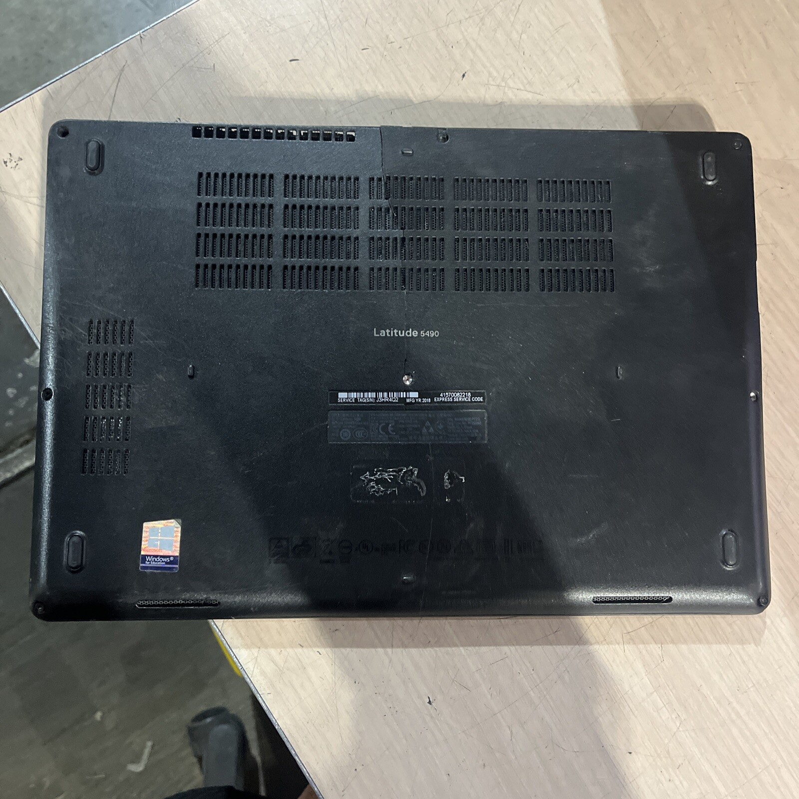 DELL LATITUDE 5490 INTEL CORE I5 7TH GEN 8GB RAM NO HD
