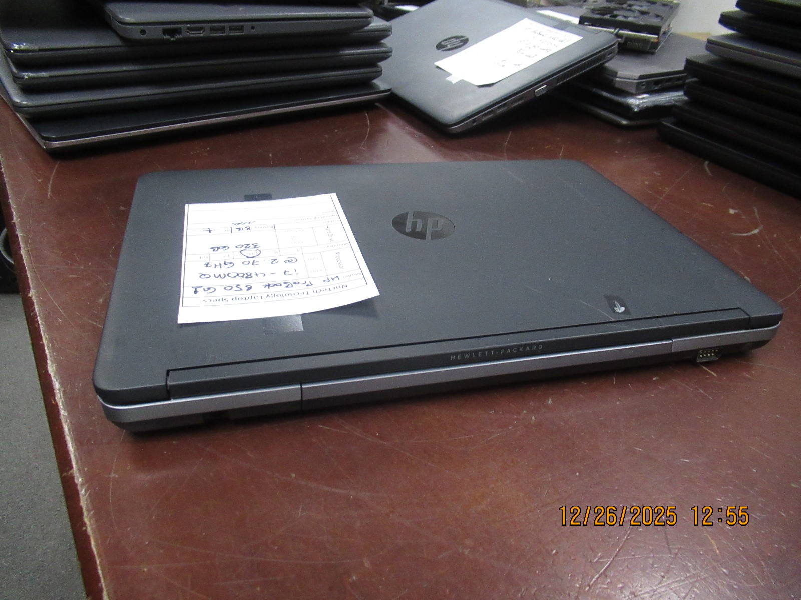 HP ProBook 650 G1 i7-4800MQ 2.70GHz 16GB 320GB LAPTOP w/ AC (NO OS) BadBattery