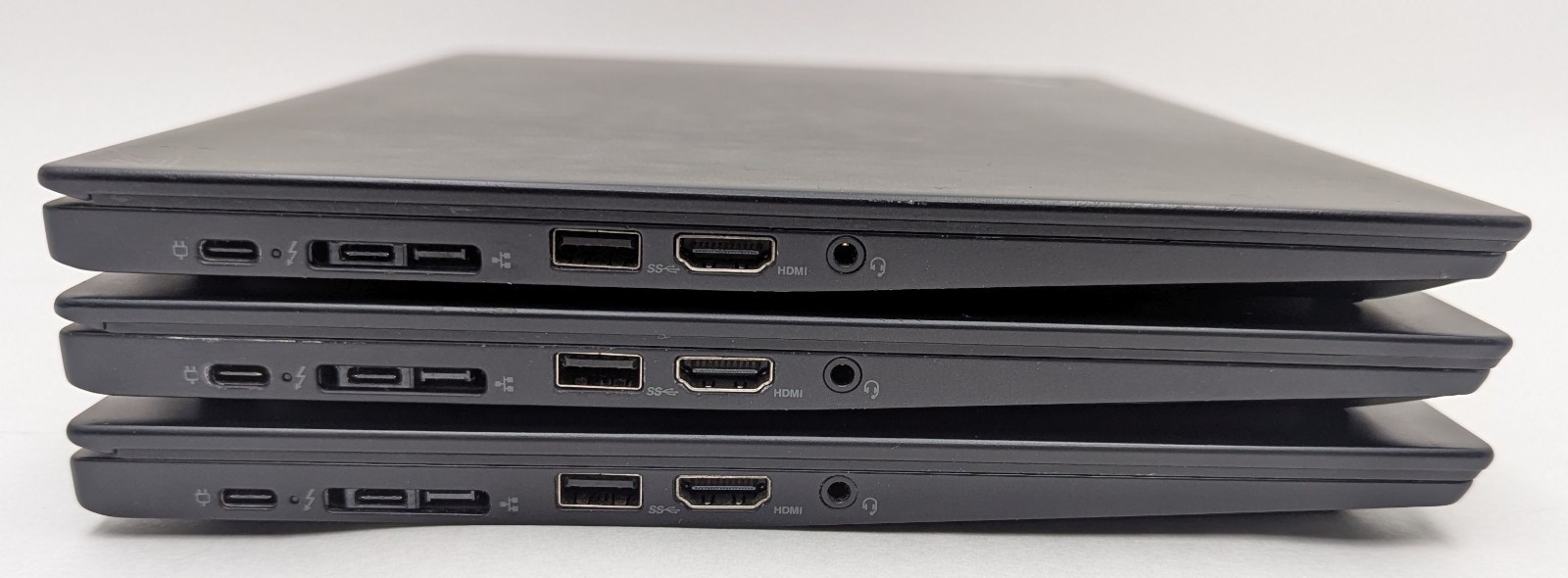 Lot of 3 Lenovo ThinkPad T490s 14″ Laptop i5-8265U 1.6GHz 8GB RAM *BAD TOUCHPAD