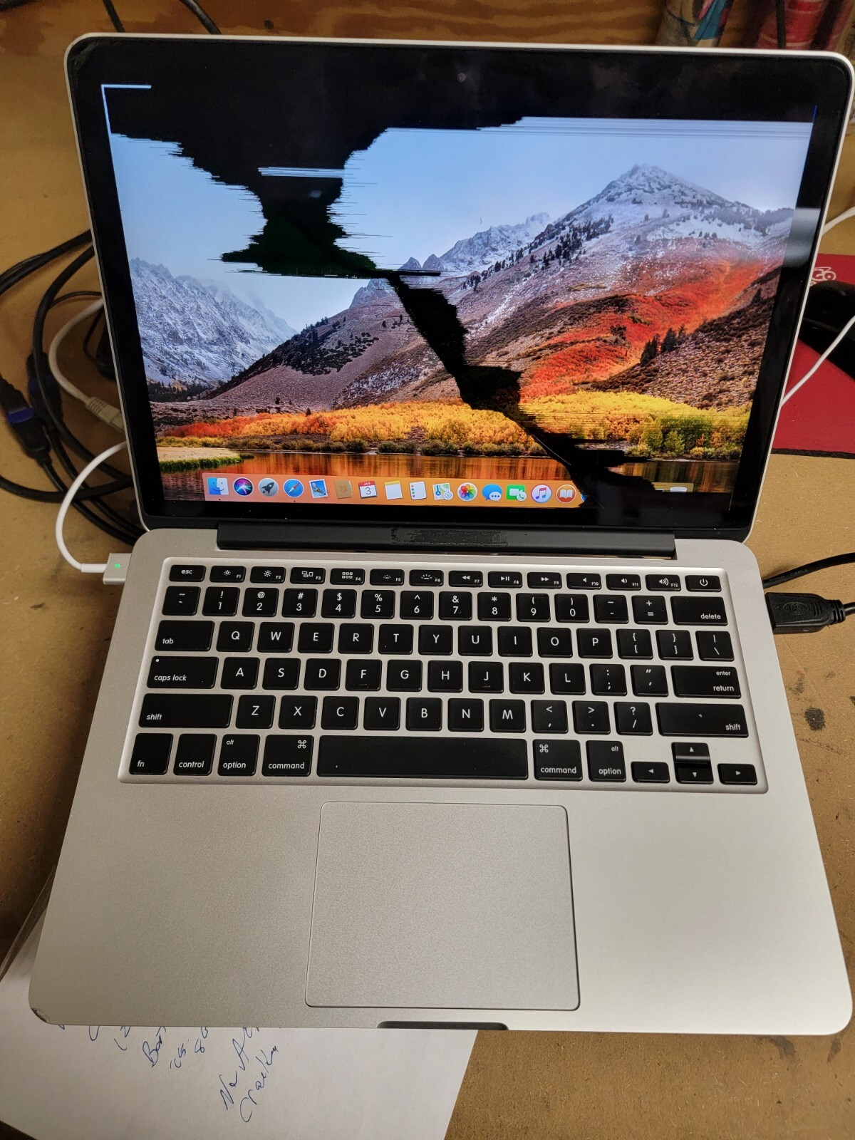 Apple MacBook Pro “Core i5″ 8GB 120GB 13” Early 2015 – A1502 – BROKEN SCREEN