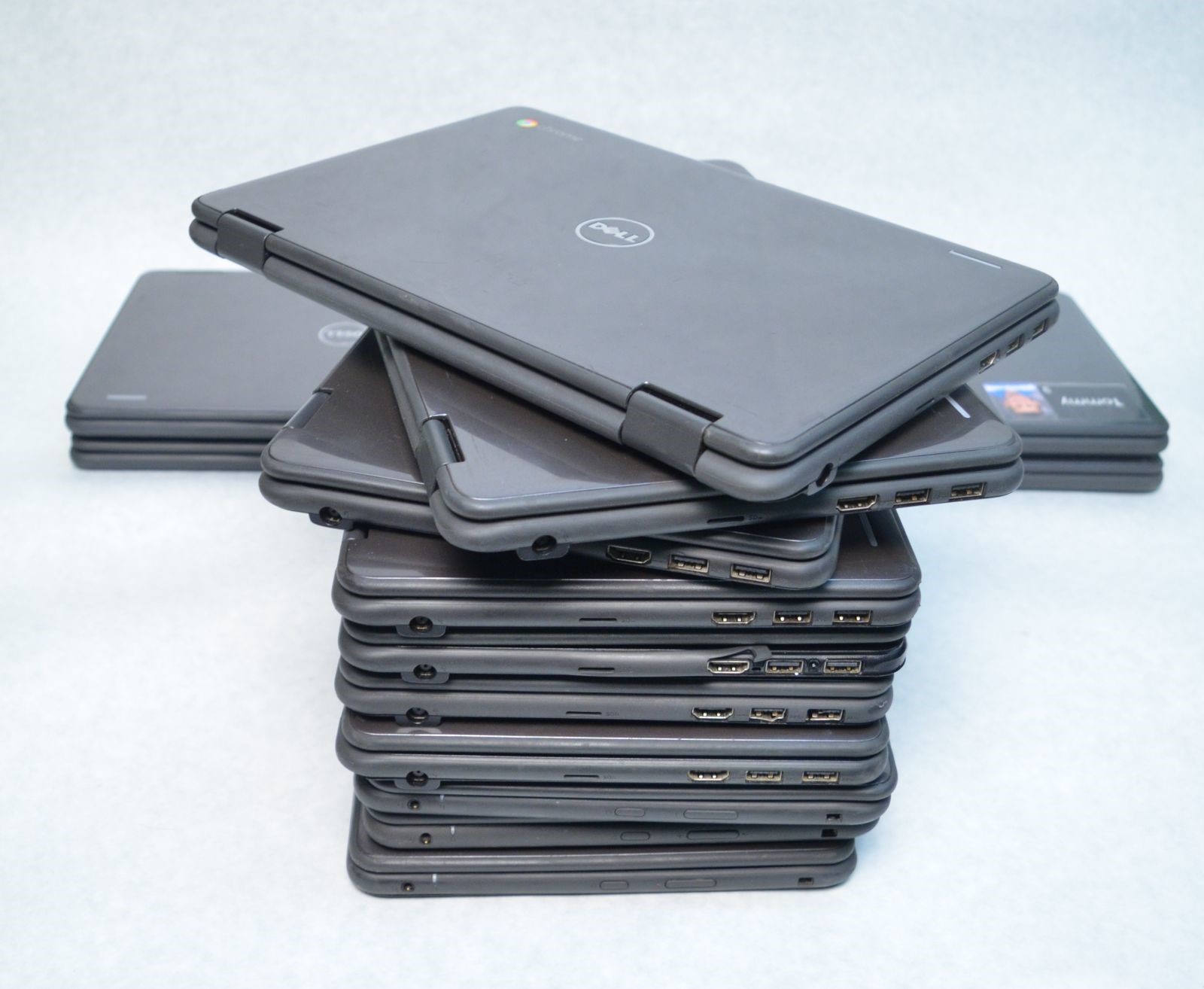Lot 10 Dell Chromebook 11 3189 11.6″ Celeron N3060 2.48GHz 4GB-RAM 16GB-SSD