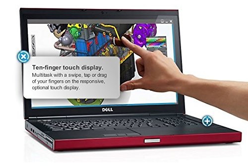 Workstation DELL M6800 17.3″ TOUCH i7-Quad FAST 3TB SSD 32GB Quadro K4100M 4GB