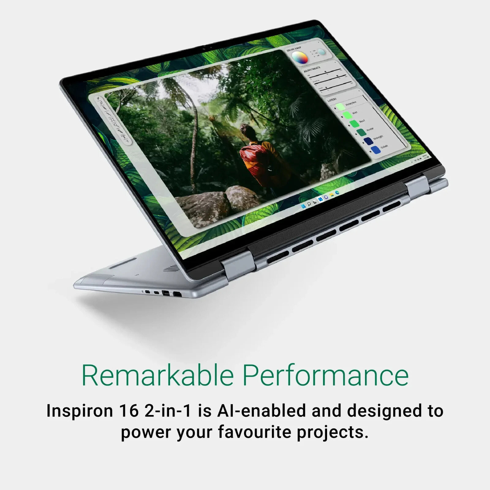 Dell-Inspiron16” 2in1 TouchLaptop–Intel Core Ultra 5 Processor–16GBMem.-512GBSSD