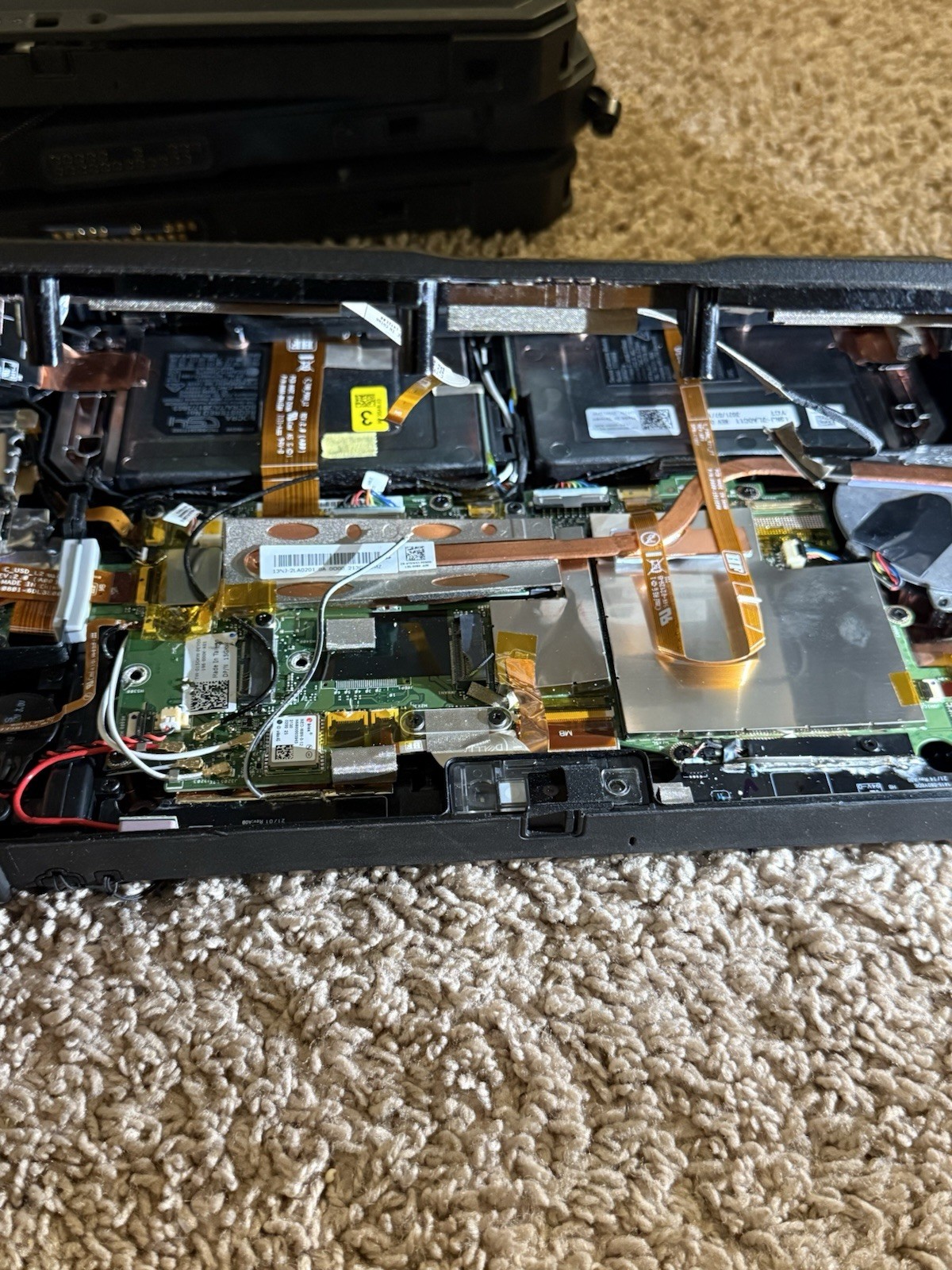Dell Latitude 7220 Rugged Extreme Tablet for Parts Or Repair Read Description
