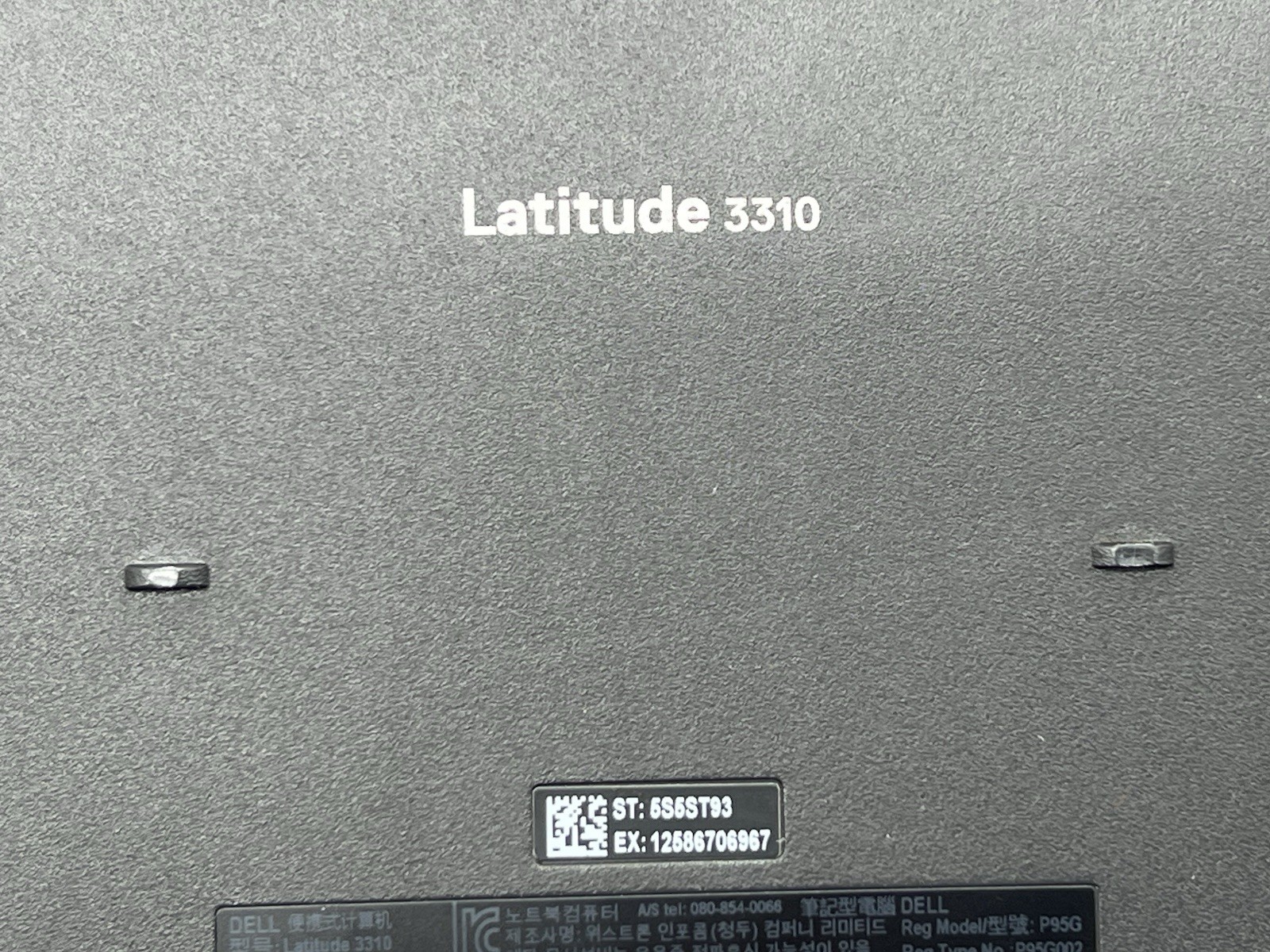 Dell Latitude 3310, i5-8265U CPU, @ 1.60GHz, 8GB RAM, 256GB NVMe-No OS/Adapter