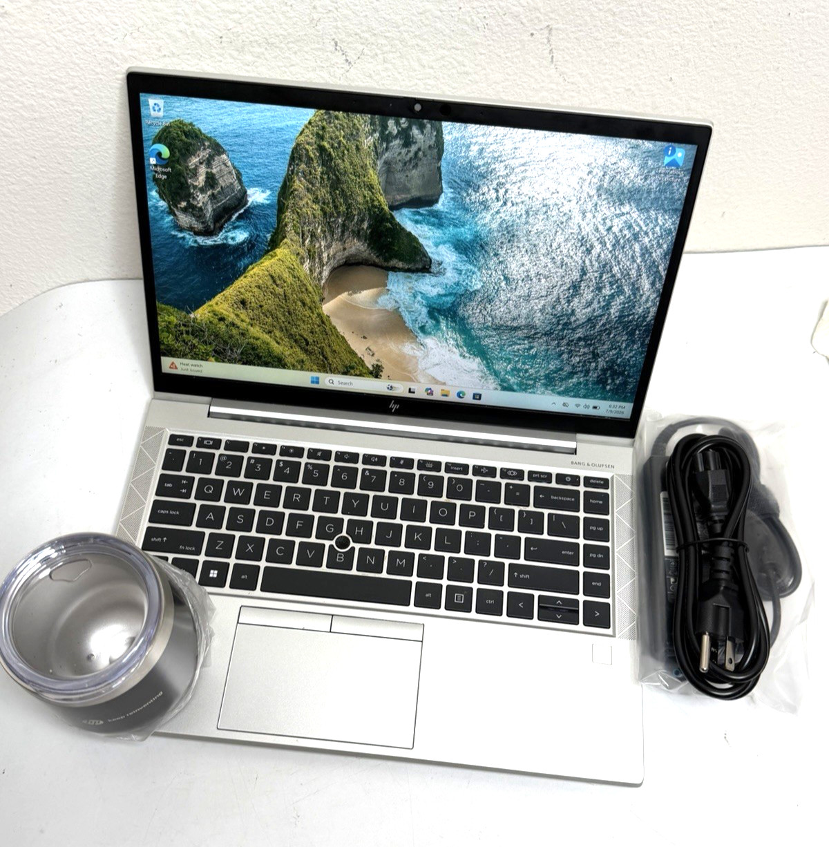 HP EliteBook 845 G8 14″ AMD Ryzen 7 PRO 5850U 16GB 256GB SSD IR Camera PW Supply