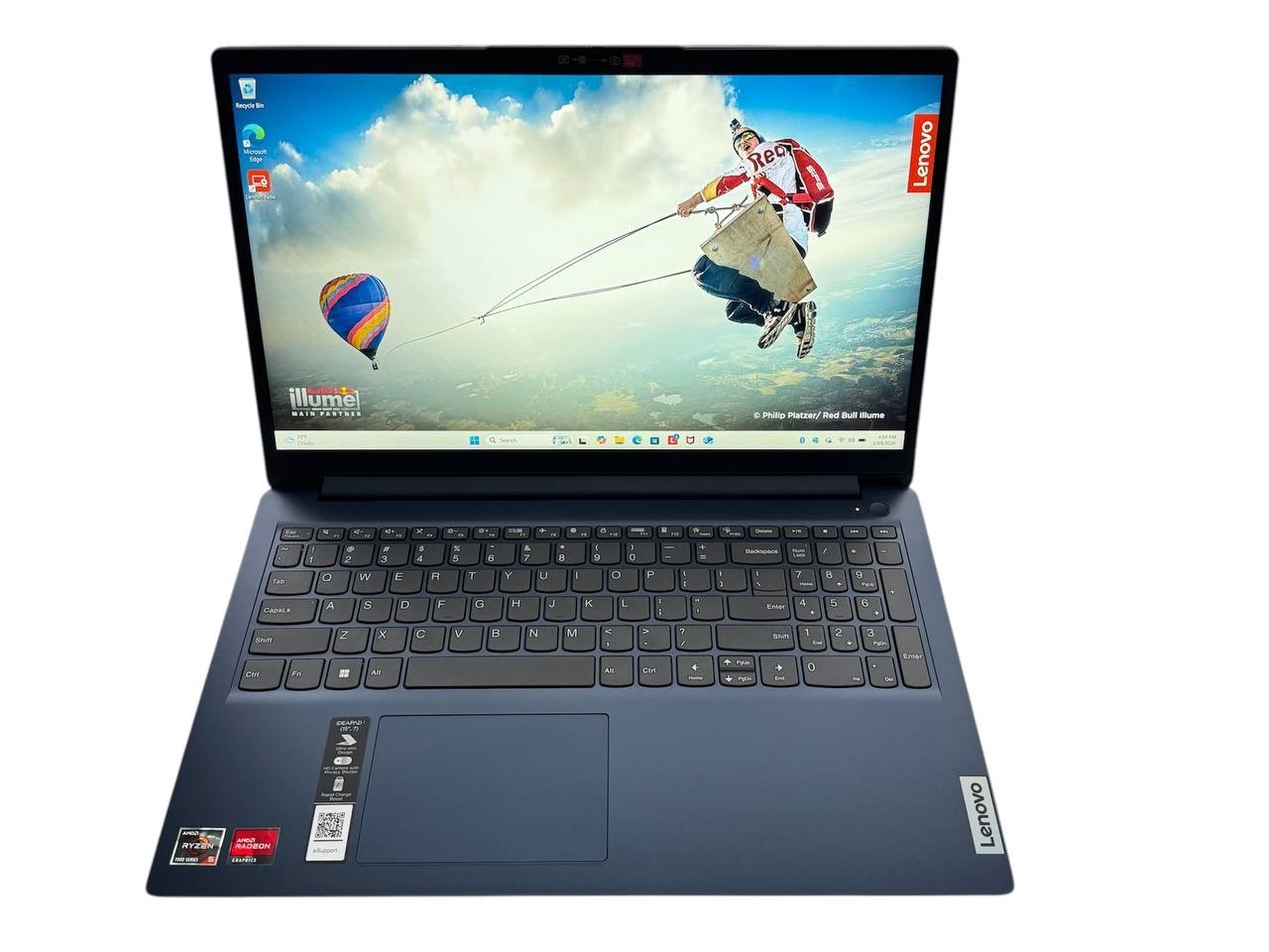 Lenovo IdeaPad 1 15.6” (256GB SSD AMD Ryzen 5 7520U 2.8GHz 8GB RAM) Laptop