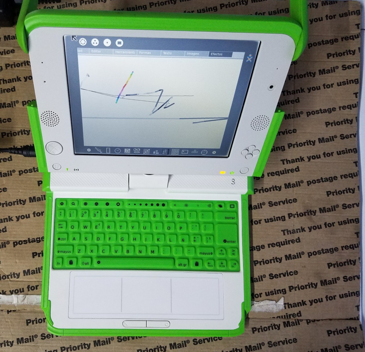OLPC XO 1 Laptop Computer NO AC Power Adapter Free Ship🇺🇸