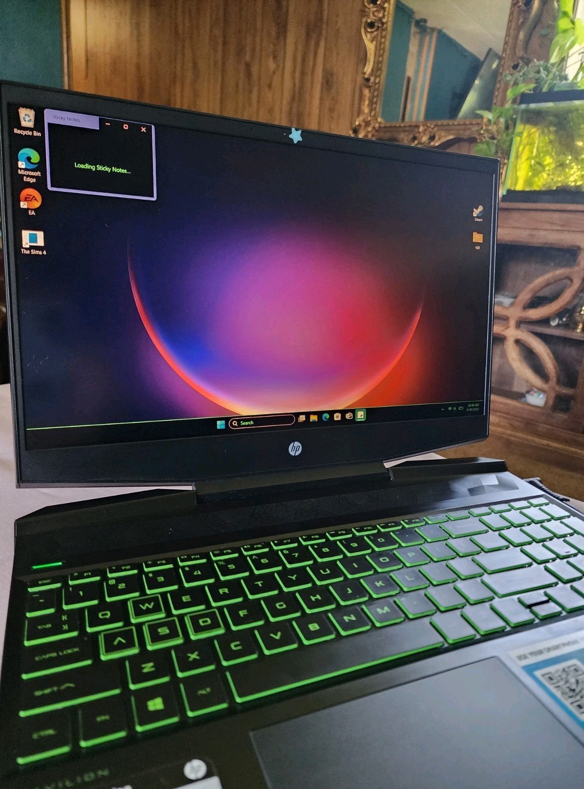 HP Pavilion Gaming 15.6″ i5-9300H 8GB 256GB SSD GTX 1050 Win 11 Black