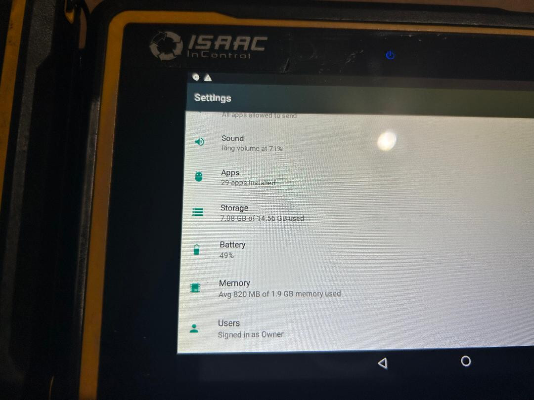 Qty.2 Getac Isaac Powered ZX70 Intel ATOM X5 Rugged 16GB Tablet