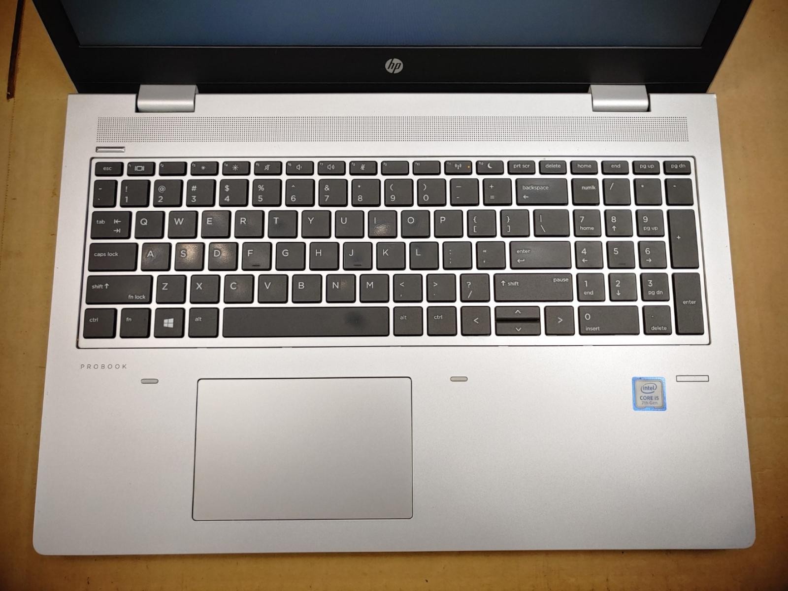 HP ProBook 650 G4 15.6″ Intel i5-7200U✔ *NO RAM/NO HDD/NO AC***READ***BIOS PASS*