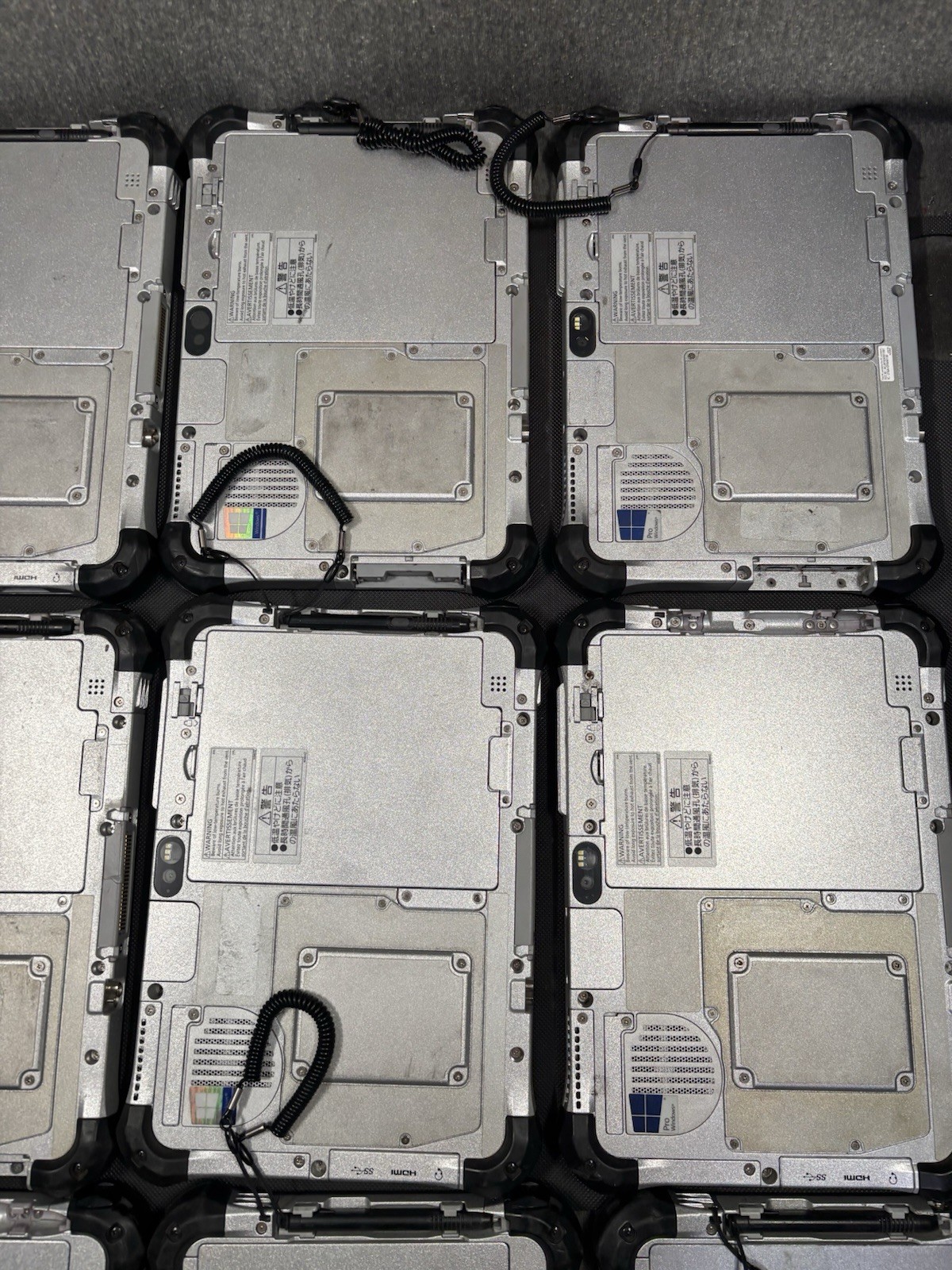 Lot of 12 Panasonic TOUGHPAD FZG1-4 i5-6300U 2.40GHz 8GB RAM 256GB SSD J12098