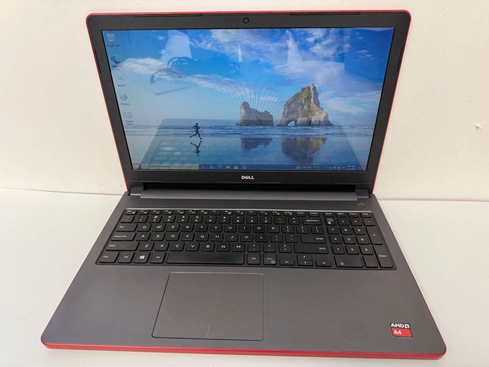 DELL INSPIRON 5555 LAPTOP 15.6″ LCD AMD A4-7210 1.80GHZ 8GB RAM 500GB HD *AS-IS*