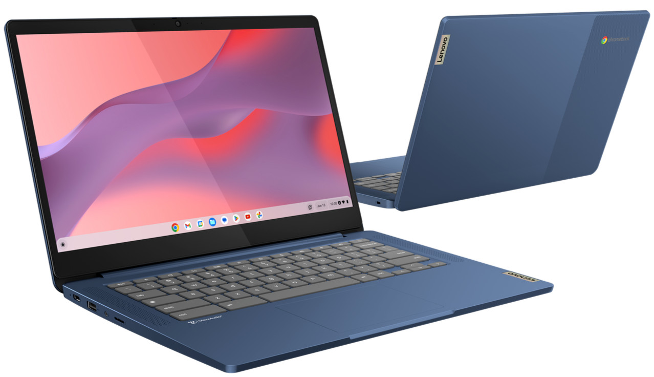 Lenovo IdeaPad Slim 3 Chromebook 14″ FHD Touch Kompanio 520 4GB 64GB eMMC Blue