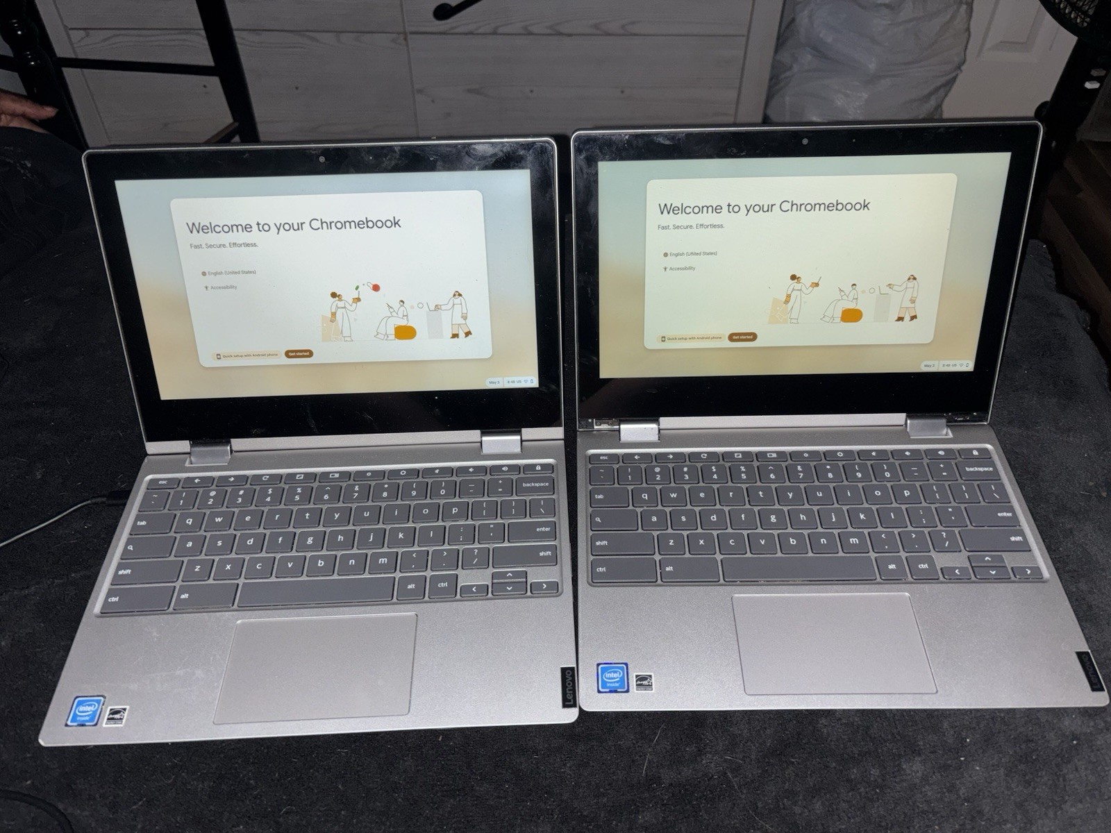 Lenovo Chromebook C340-15 15.6″ FHD Touch 2-in-1 Celeron 4GB 64GB Silver