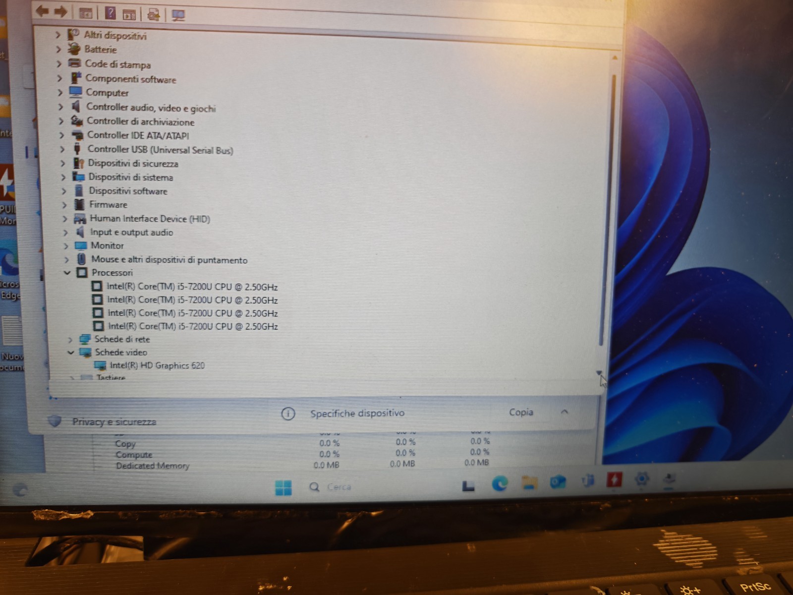 LENOVO V130-15 MOTHERBOARD 448.0DC04.003M INTEL I5-7200U NTEL HD 620 4GB RAM