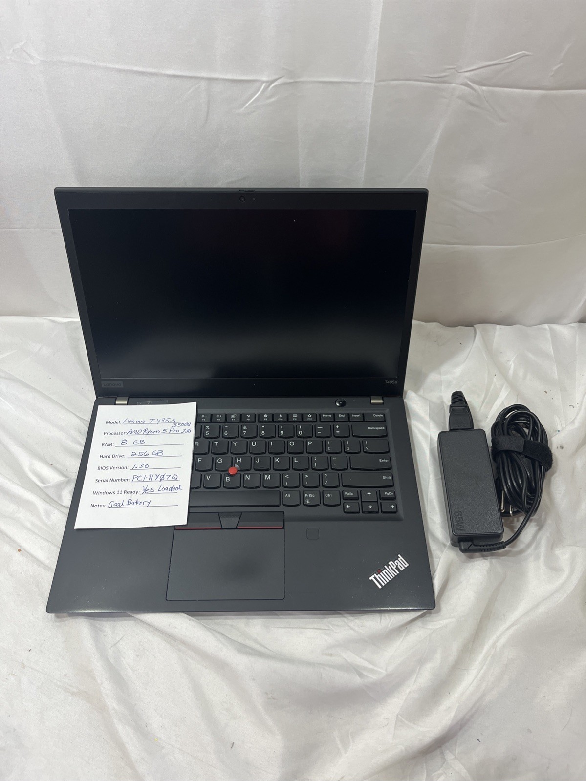 Lenovo ThinkPad T495s 14″ Ryzen 5 Pro 3500U 8GB 256GB – Very Good
