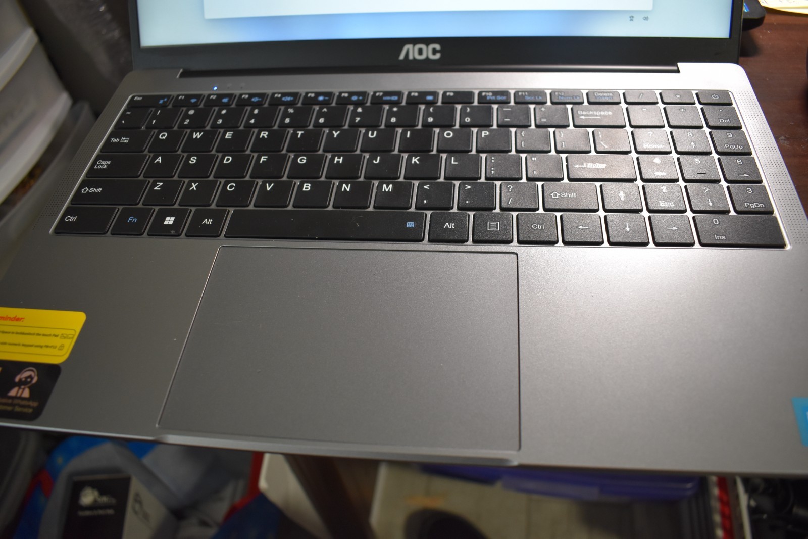 NEW OOB AOC Laptop Intel CPU Twin Lake N150 to 3.6Ghz 16GB 512GB NVME Windows 11