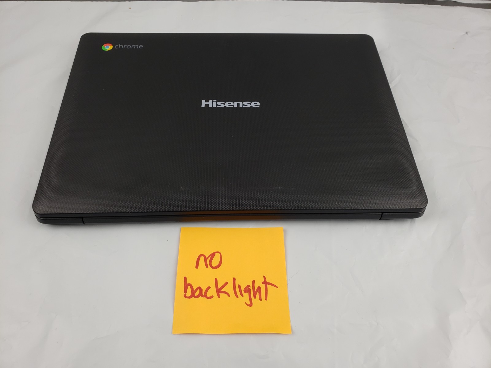 For Parts HISENSE Chromebook Model C11 Chrome OS Turns On – AS IS – NO RETURNS