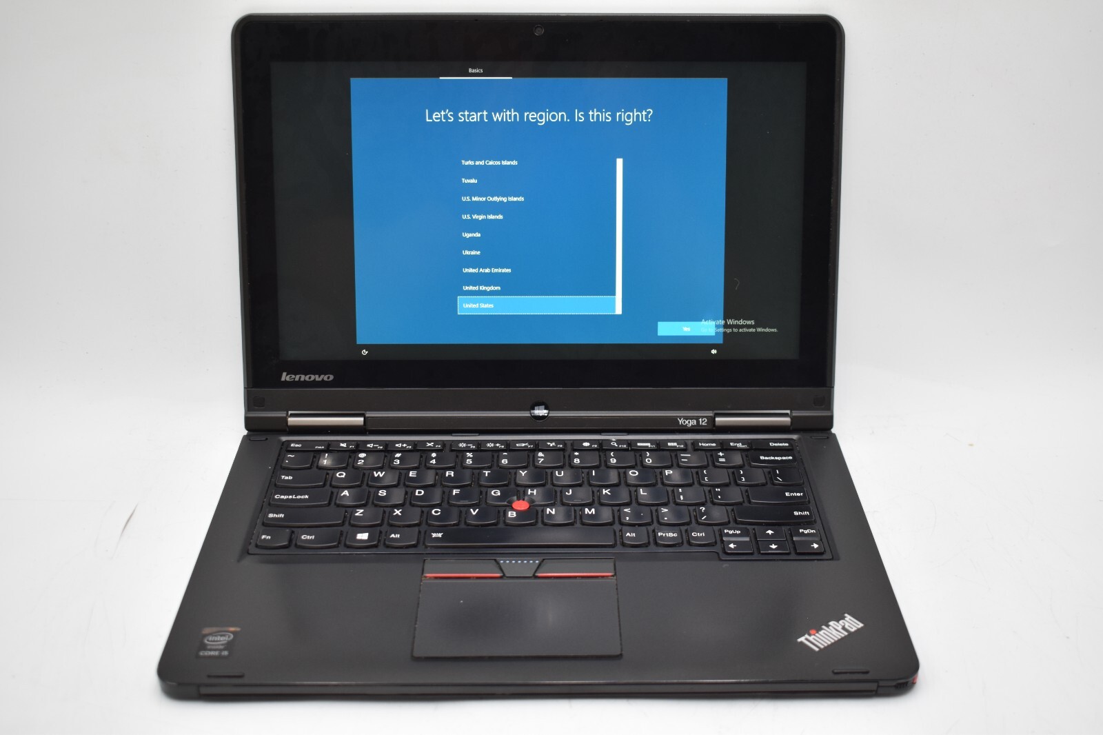 12.5″ Lenovo YOGA 12 2-IN-1 Laptop i5-5200U @ 2.20GHz 8GB RAM 128GB SSD *READ