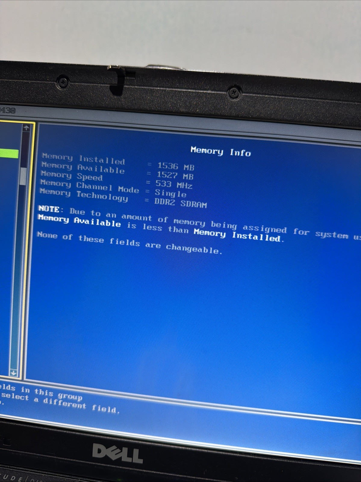 Dell Latitude D430 12″ Laptop Core 2 Duo 1.5gb Ram No Drives Boots Bios NO P/S
