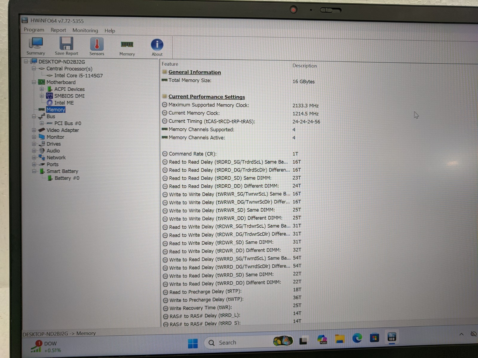 LENOVO THINKPAD X1 CARBON 9TH GEN | TOUCH | i5-1145G7 | 512GB SSD | 16GB | W11