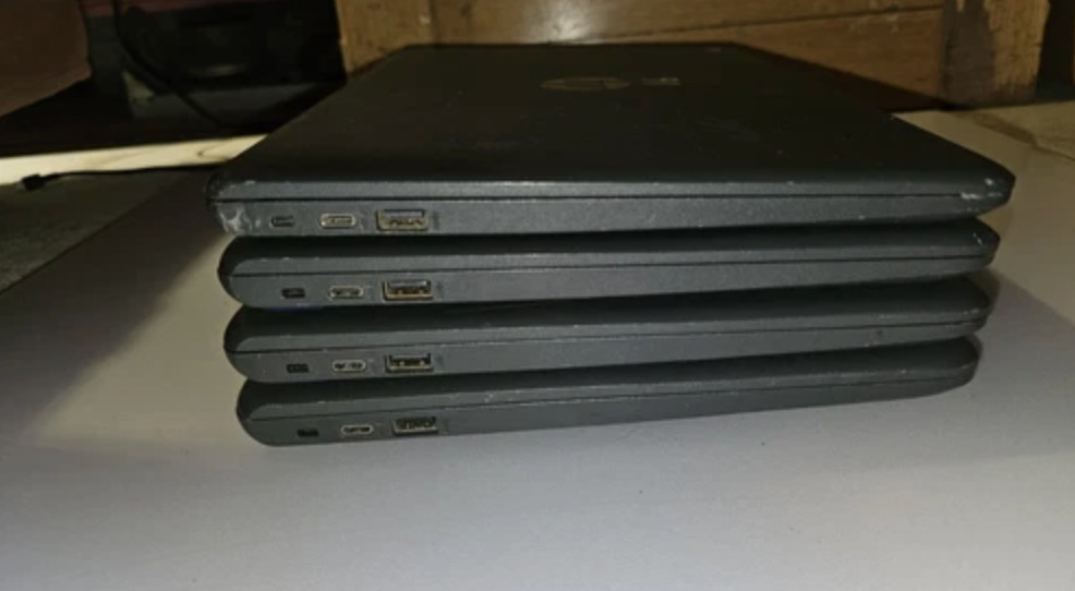Lot of 10 HP Chromebook 14″- ca061dx Intel Celeron N3350 1.1GHz 4GB 32G Laptop