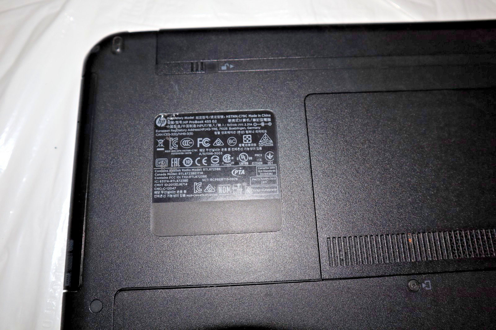 HP ProBook 455 G2 15.6″ Laptop AMD A8-7100 CPU Radeon R5.8 4GB RAM 500GB HD