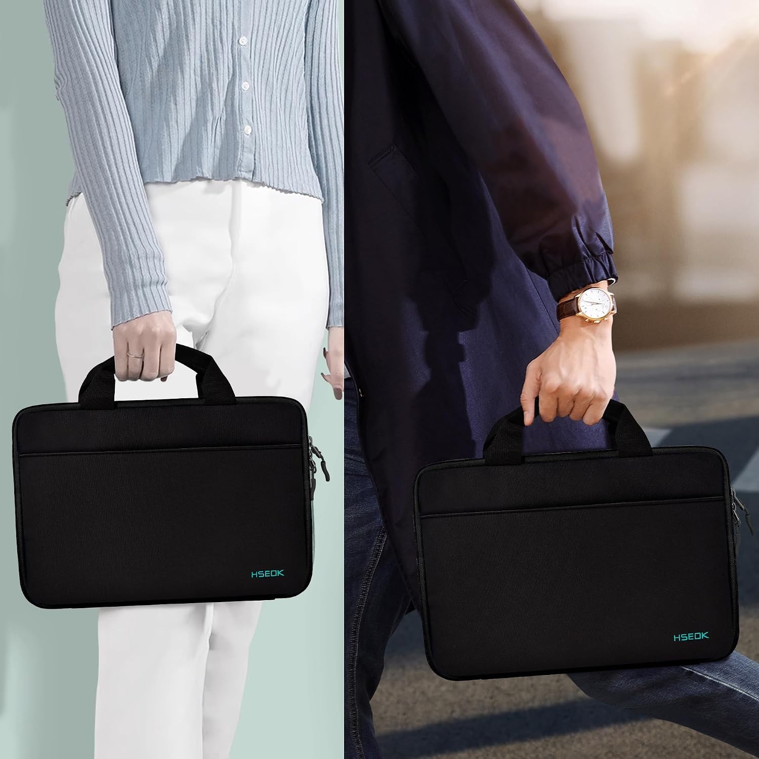 Laptop Case 13.3-14 Inch Sleeve, TSA Shockproof Handbag for MacBook Neo/Pro 14