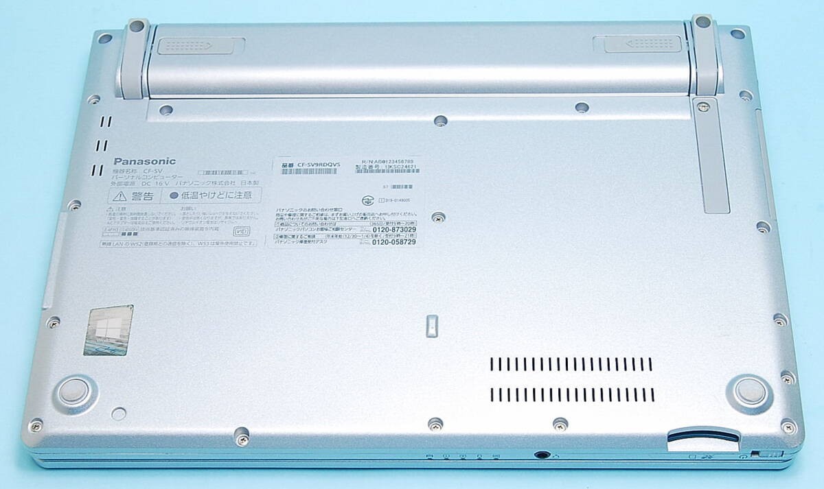 Panasonic Let’s Note CF-SV9 256GB NVMe SSD i5-10310U Win11 Office 2021