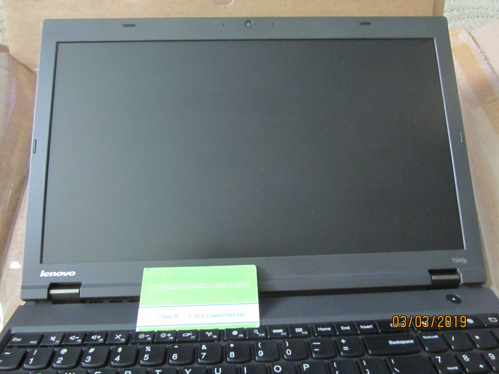20BE003AUS ThinkPad T540p i5-4200M, 8GB RAM, 500GB SATA, 15.6″ HD, Win7 or Win10