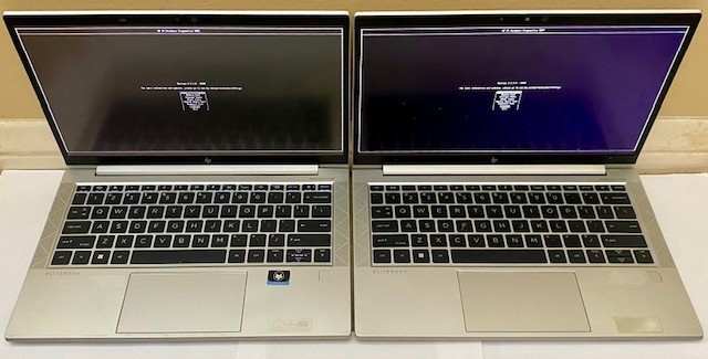 LOT 2 HP EliteBook 835 G8 AMD Ryzen 7 Pro 5850U with Radeon Graphics 16GB 512SSD