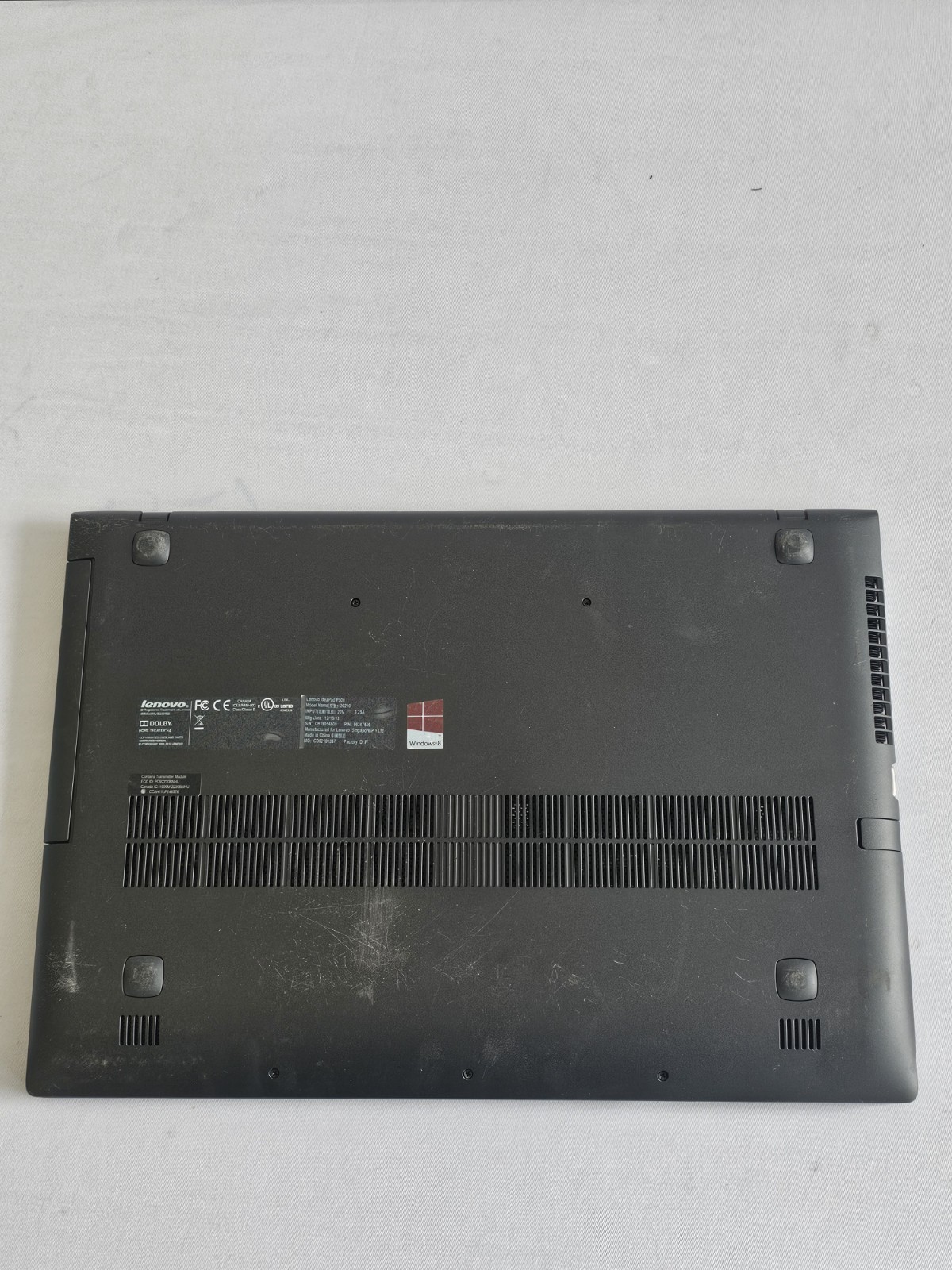 Lenovo IdeaPad P900 Laptop – i7-3520M – 8GB RAM – 1TB HDD – WORN KEYBOARD Win 10