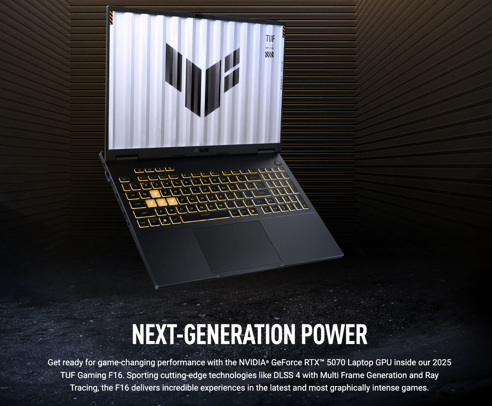 ASUS TUF 16.0″ 1920×1200 i7-14650HX 64GB RAM 1TB SSD RTX 5060 Windows 11 Pro