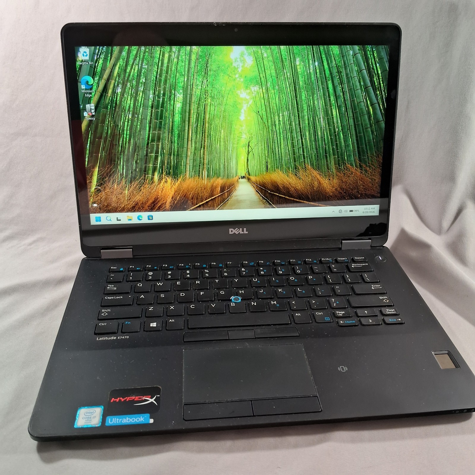Dell E7470 14 in (512GB SSD, Intel Core i7-6600U, 2.60 GHz, 16 GB) Laptop, Win11