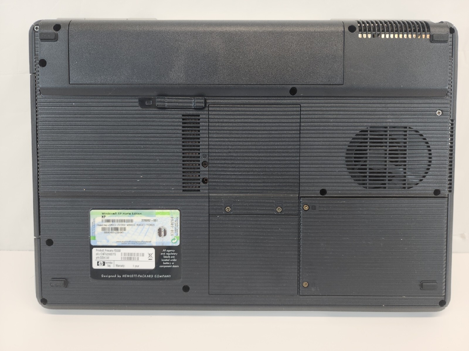 Compaq Presario V2000 14″ Windows XP PRO SP3 Laptop AMD CPU WiFi PARTS ONLY