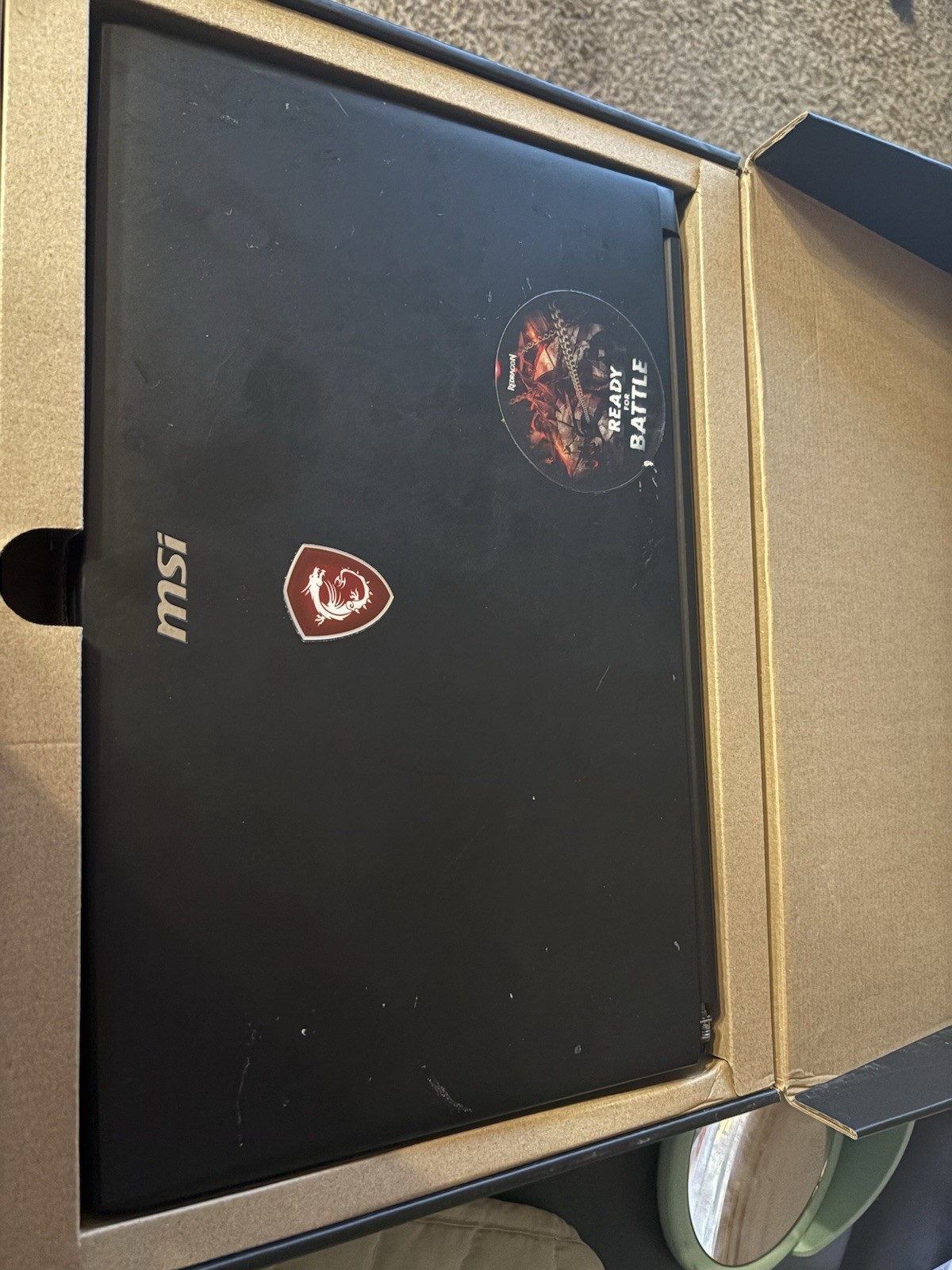 MSI Gaming Laptop 15.6in Intel Core I5 Ddr4 8gb Ram 256gb SSD Windows 10 In Box