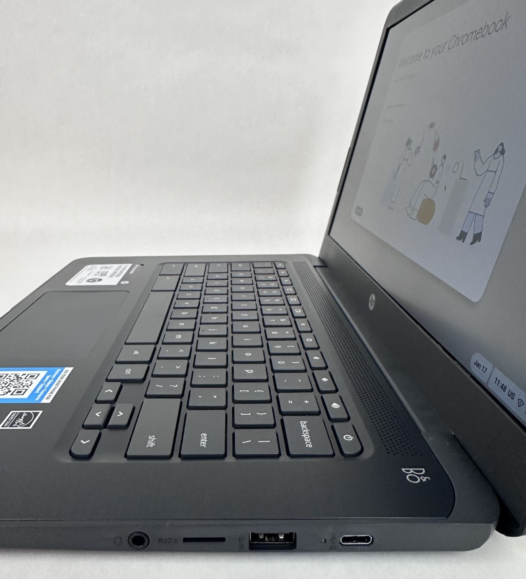 HP Chromebook 14-ca061dx 14″ HD Touch Screen N3350 1.1GHz 4GB 32GB Chrome Laptop