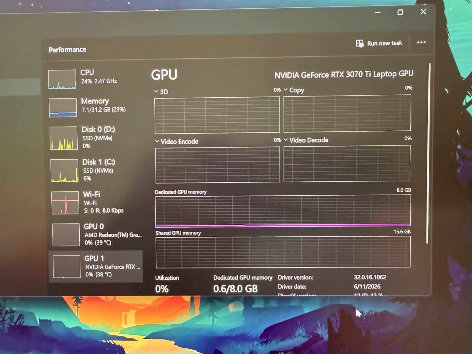 Lenovo LEGION 5 PRO, Ryzen 9 6900HX, 32GB, 3TB , RTX 3070 Ti Gaming Laptop Used