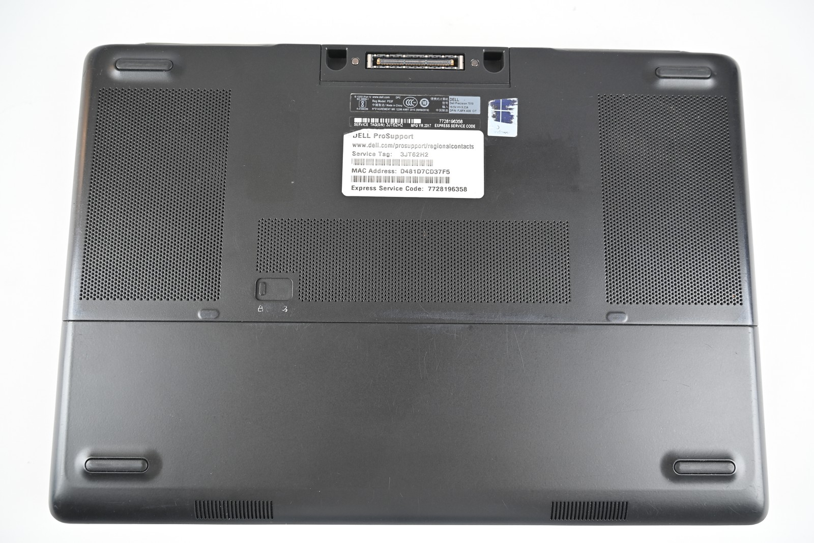 Dell Precision 7510 Laptop – Quadro M2000M – Xeon E3-1535Mv5 – 16GB 256GB