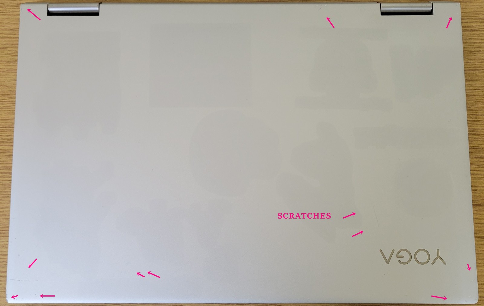 Lenovo Yoga 730-15ikb i7-8550U 1.80GHz 16GB 128GB SSD 360 Gtx 1050 No OS-PARTS